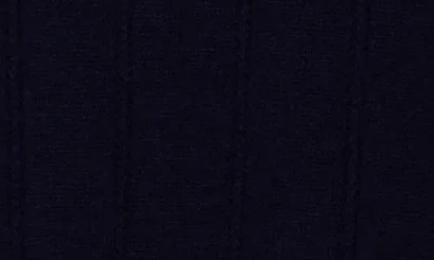 Bruno Magli Wide Rib Wool & Cashmere Sweater In Burgundy