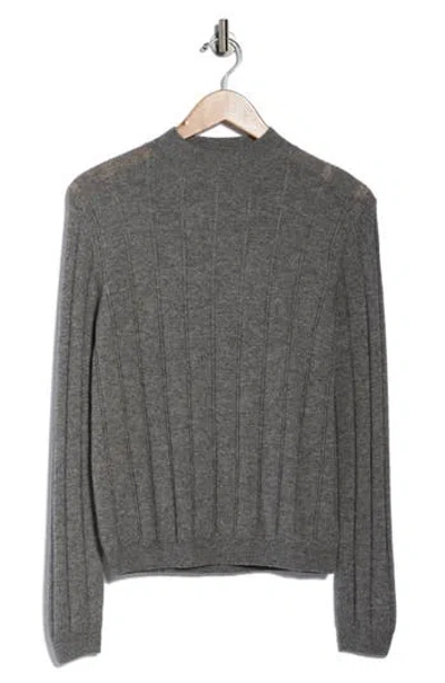 Bruno Magli Wide Rib Wool & Cashmere Sweater In Multi