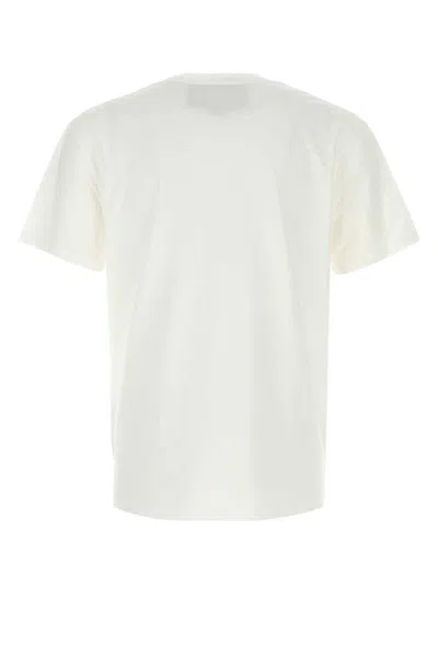 Valentino Garavani Cotton T-shirt With Vlogo Patch In White
