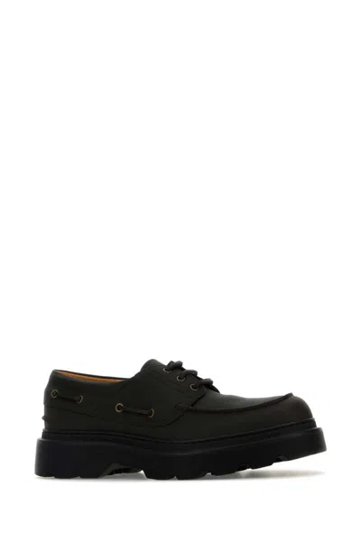 Tod's Leather Loafers Designed For Nautical Wear In Brown