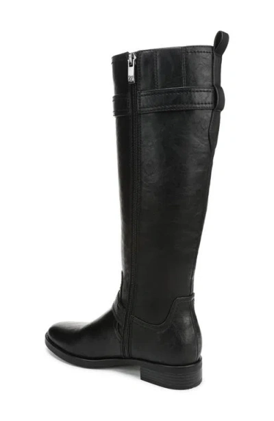 Naturalizer Womens Jaya Knee High Block Heel Riding Boots Regular Wide Calf Extra Wide Calf In Black