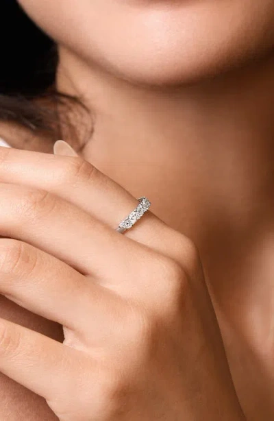 Bony Levy Mika 18k White Gold Diamond Stackable Ring In Metallic