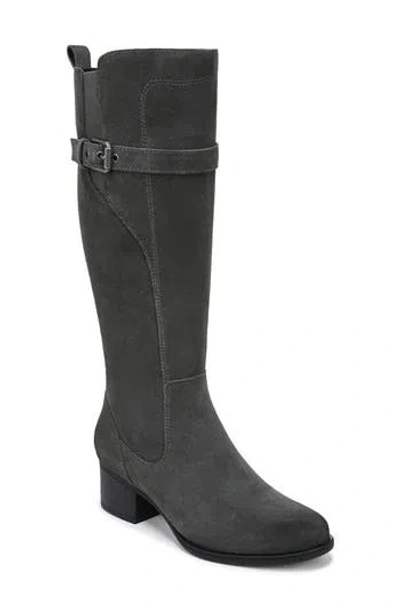 Naturalizer Women's Kenna Wide Calf Knee High Boots In Gray