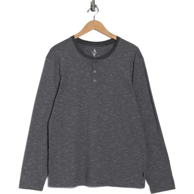 Skechers Long Sleeve Jersey Henley In Gray