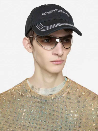 Acne Studios Fn Ux Hats000348 Accessories In Black
