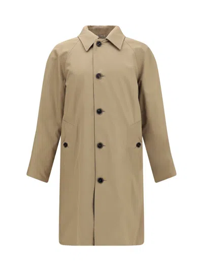 Burberry Men Chevington Reversible Cotton Coat In Neutral