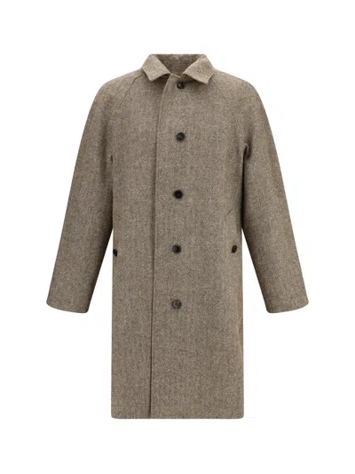 Burberry Men Chevington Reversible Cotton Coat In Neutral