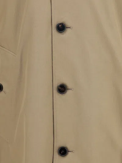 Burberry Men Chevington Reversible Cotton Coat In Neutral