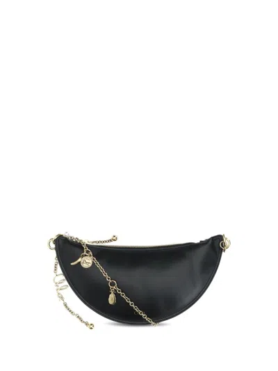 Chloé Black Nappa Leather Chloe Icons Shoulder Bag In Black