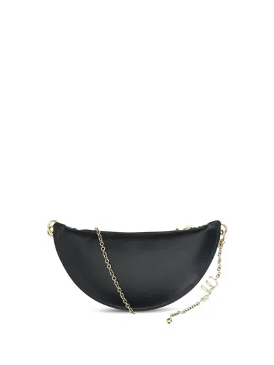 Chloé Black Nappa Leather Chloe Icons Shoulder Bag In Black