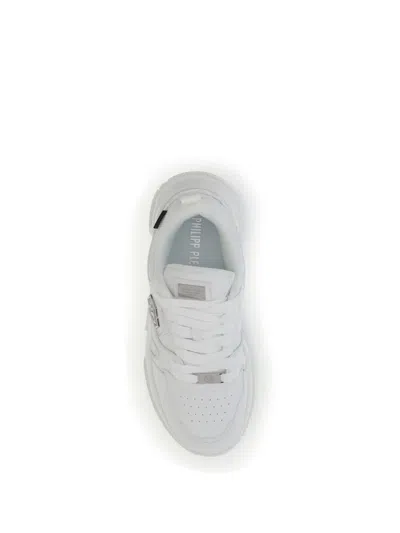 Philipp Plein New Predator Sneakers In White