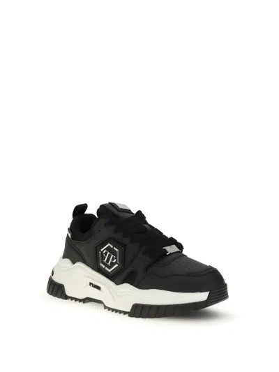Philipp Plein Hexangon New Predator Sneakers In Black