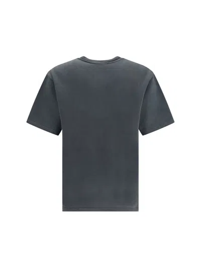 Dolce & Gabbana Cotton T-shirt With Frontal Print In Blue