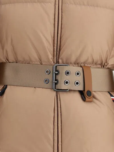 Moncler Nisene Short Down Jacket In Neutral