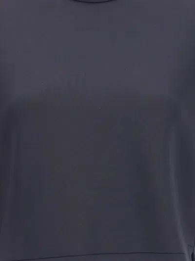 Moncler X Edward Enninful T-shirt By Moncler X Ee72 By Edward Enninful In Neoprene In Black