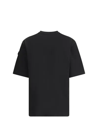 Moncler X Edward Enninful T-shirt By Moncler X Ee72 By Edward Enninful In Jersey In Black