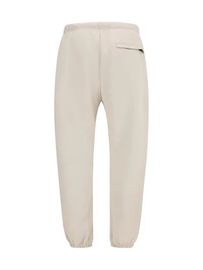 Dolce & Gabbana Drawstring Logo-print Track Pants In Gray