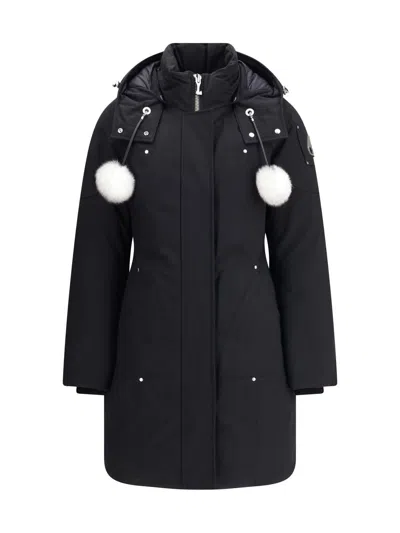 Moose Knuckles Original Stirling Parka In Black