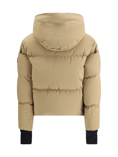 Moncler Grenoble Down Jackets In Brown
