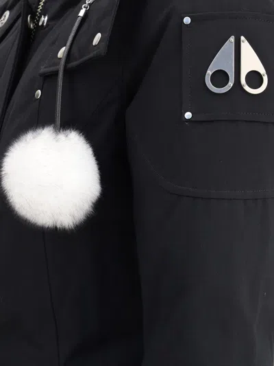 Moose Knuckles Original Stirling Parka In Black