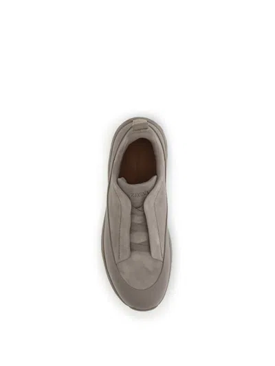 Zegna Triple Stitch Monte Sneakers In Multi