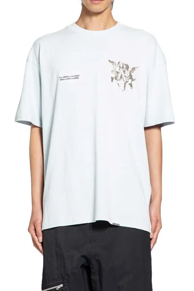 Represent Heavenly T-shirt With Cherubini Print In White
