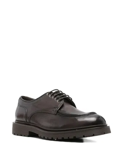 Sturlini Volga Leather Derby Shoes In Brown
