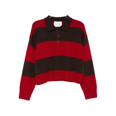Soft Goat Cashmere Sweater In Red