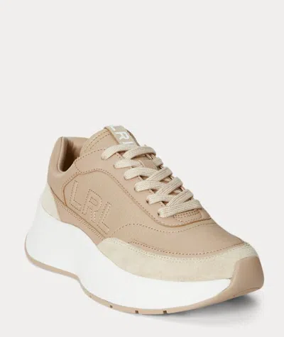 Ralph Lauren Sneakers In Neutral