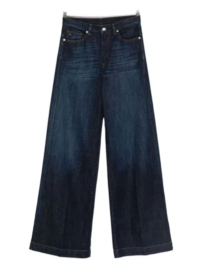Nine In The Morning Belt Loop Jeans In Blue