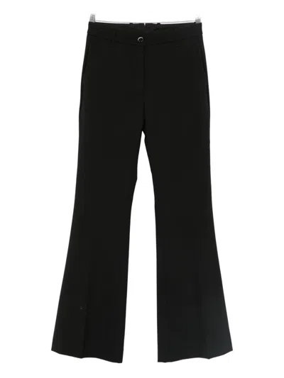 Nine In The Morning Paolina Flared Trousers In Black