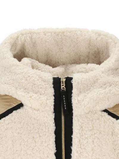 Bogner Korad Hooded Down Ski Jacket In Neutral