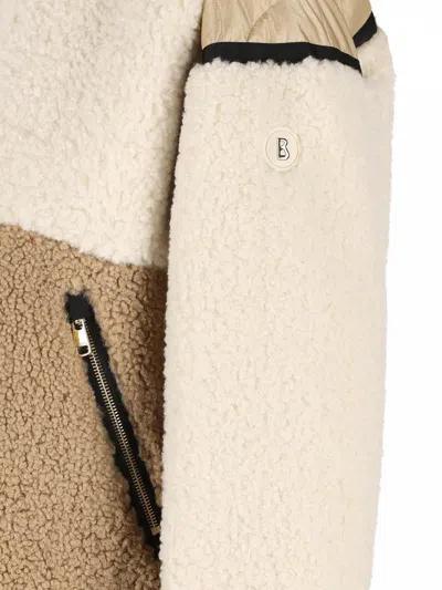 Bogner Korad Hooded Down Ski Jacket In Neutral
