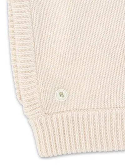 Bogner Virgin Wool Blend Knitted Hat In Neutral