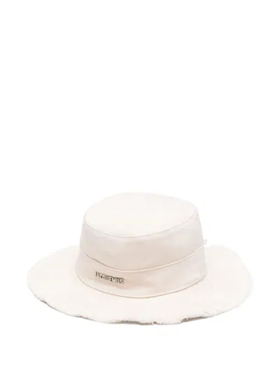 Jacquemus Hats In White
