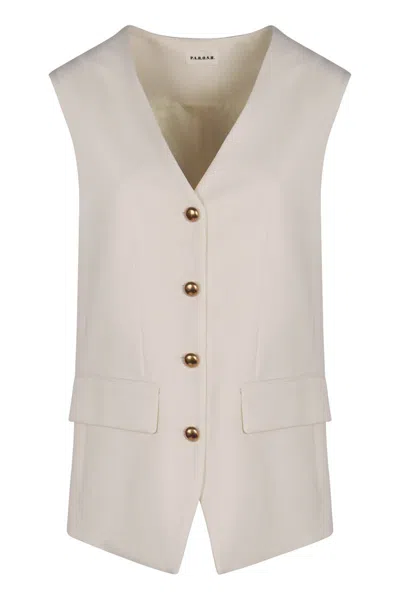P.a.r.o.s.h . Wool Vest In Multi