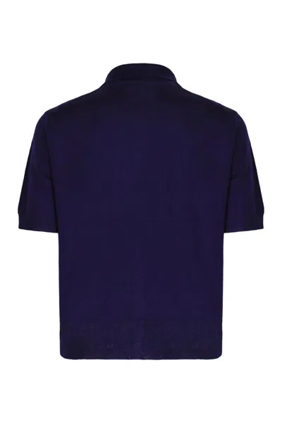 Vince Sweater In Wool Blend In Blue