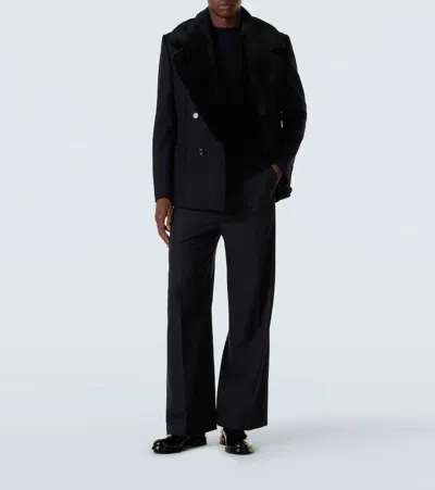 Dolce & Gabbana Raffaello Derby Lace-up Shoes In Black