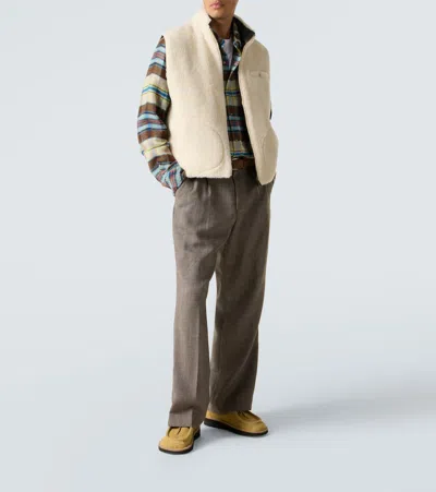 God's True Cashmere Plaid Cashmere Shirt With Sunstone In Multi