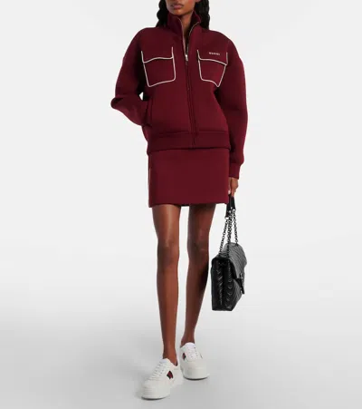 Gucci Women White Sneakers With Web Detail And Oversized Sole In Leather Woman