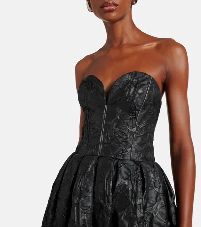 ADEENA花卉提花长礼服