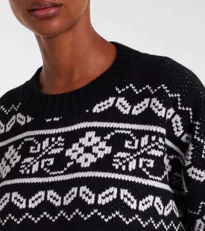 Rohe Róhe "fair-isle" Knitted Jumper In Black