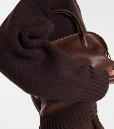 Rohe Sculptural Compact-knit Sweater In Black