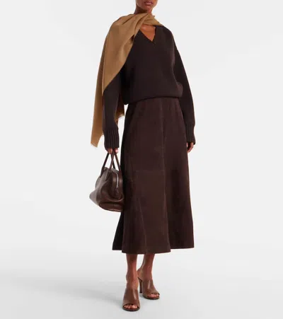 Rohe Sculptural Compact-knit Sweater In Black