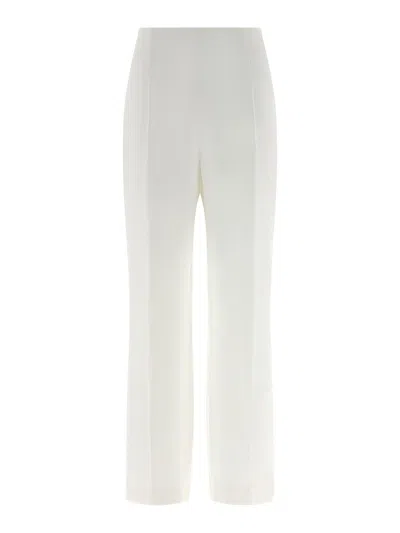 Alberta Ferretti Cady Pants In White