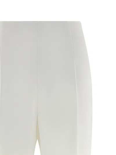 Alberta Ferretti Cady Pants In White