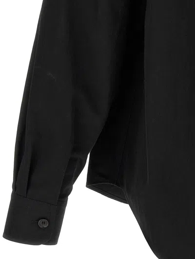 Alexander Mcqueen T-bar Harness Overshirt In Black