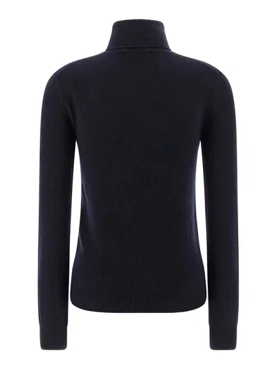 Balenciaga Standard Turtleneck Turtleneck Sweater In Blue