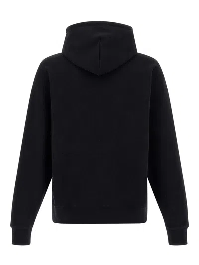 Burberry Simon Hoodie With Front Pocket And Hood In Black
