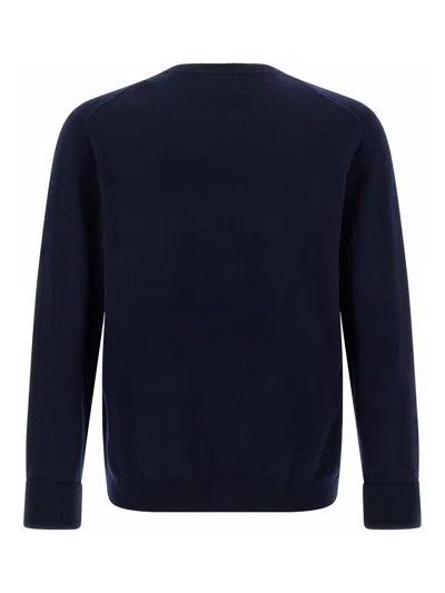 Ballantyne Argyle Pattern Sweater Sweaters And Cardigans Blue In Blue